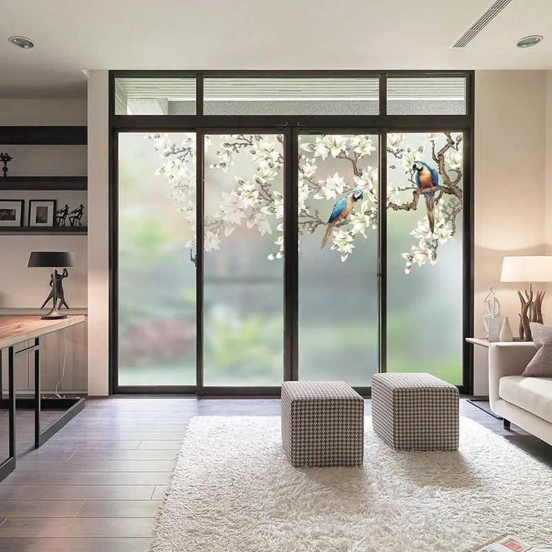 Decal logo trên cửa kính mặt tiền Đà Nẵng